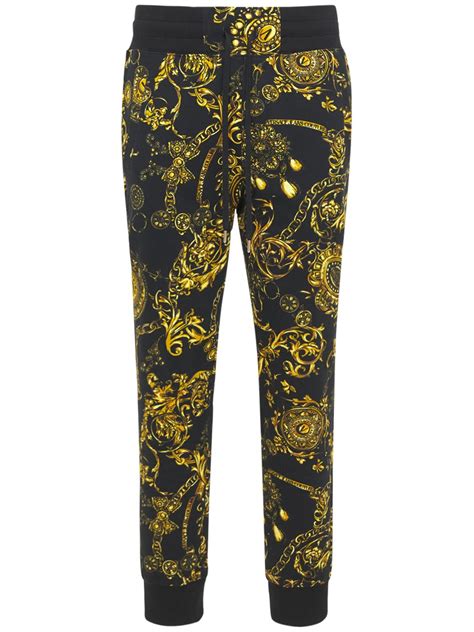 versace jogginsvest barok zwart|Versace Jeans Couture baroque.